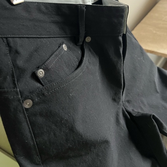 Men’s Outlier Slim Dungarees Black Size 31 - Picture 5 of 9
